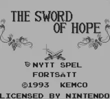 Image n° 4 - screenshots  : Sword of Hope, The (Sw)
